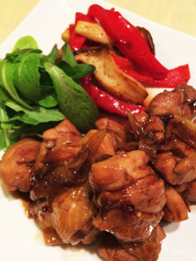 ハニーバルサミコチキンのレシピ