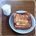 ベーコン＊チーズ＊卵の❀朝食トースト
