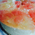 キラ☆グレープフルーツのレアチーズケーキ