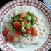 夏バテも怖くない！オクラとトマトの素麺