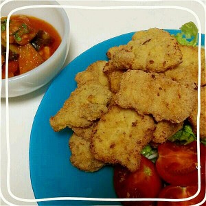 こうや豆腐 しみ豆腐 で代用パン粉 レシピ 作り方 By ０まりや０ クックパッド 簡単おいしいみんなのレシピが360万品