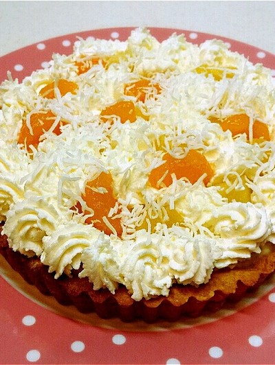 ココナッツパイのレシピ