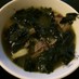 韓国料理ー牛肉のわかめスープ：ミヨッグッ
