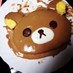 ☆リラックマ・フェイス☆のキャラケーキ