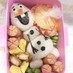 アナと雪の女王☃﻿オラフのキャラ弁♥︎