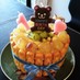 小さなヨーグルトケーキ☆1歳の誕生日