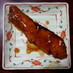 秋鮭の生姜焼き。