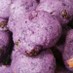 しっとりほくほく紫イモの簡単クッキー