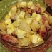 長芋と厚切りベーコンのコロコロチーズ焼き