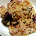 材料入れるだけ・炊飯器で紫芋の栗ご飯☆