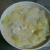 簡単☆牛乳と味噌の野菜スープ