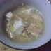 ランチに♪ 白菜 ハム 卵の 簡単スープ