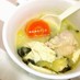 鶏むね肉と野菜の豆乳スープ，チーズ風味