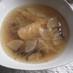 芯から暖か♪冷飯と鶏ムネで参鶏湯(圧力鍋