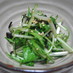 １分で簡単♬塩コンブde水菜の和え物