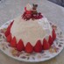 クリスマス☆苺の丘のケーキ