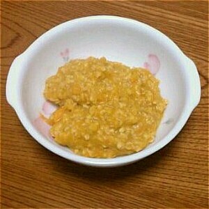 離乳食 中期 オートミールとかぼちゃ レシピ 作り方 By つちかな クックパッド 簡単おいしいみんなのレシピが359万品