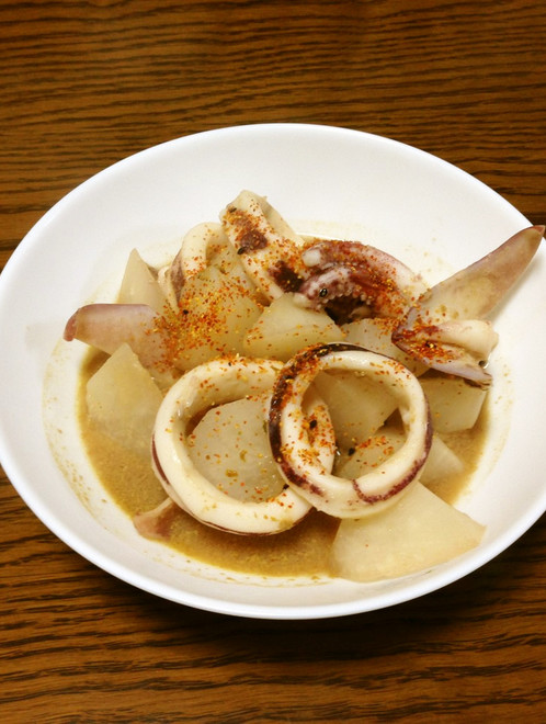 イカと大根のワタ味噌煮のつくれぽ クックパッド 簡単おいしいみんなのレシピが376万品