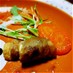 豆腐の豚バラ巻き✿～照り焼きソースで～✿