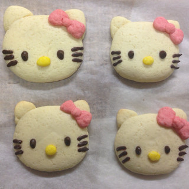 キティちゃん★超簡単クッキー