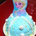 アナと雪の女王 戴冠式のドームケーキ