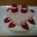 雛祭りケーキ♥苺ｴﾝｼﾞｪﾙシフォン♥