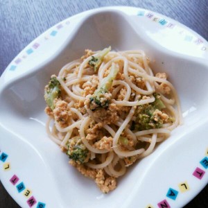 手づかみもokの和風スパ 離乳食完了期 レシピ 作り方 By ｼｭｰ ﾏﾘｰ クックパッド