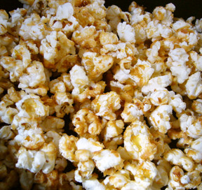 カリカリキャラメルコーンスナックミックスのレシピ