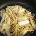 白菜とツナの炒め物