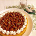 キャラメルナッツのパンプキンチーズケーキ