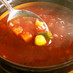 レンジで簡単❗野菜のトマトスープ