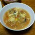 ふわっ玉♡白菜とトマトの中華スープ