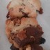 ココナッツオイルのチョコナッツクッキー