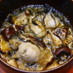 牡蠣と椎茸のアヒージョ