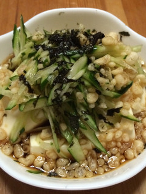 冷やしたぬき奴 豆腐料理 レシピ 作り方 By Innkamu クックパッド 簡単おいしいみんなのレシピが374万品