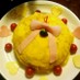 誕生日パーティ ミルフィーユ オムライス