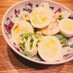簡単▶海老とブロッコリーとゆで卵のサラダ