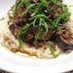 挽肉と茄子のピリ辛素麺