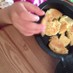 幼児食☆緑黄色野菜と胡麻のホットケーキ