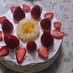 2歳の誕生日☆簡単フルーツタルト☆ケーキ