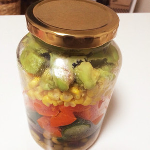 究極栄養バランス メイソンジャーサラダ レシピ 作り方 By えりーーーーな クックパッド