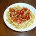ミニトマトとツナの簡単冷製パスタ
