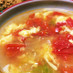 想像を超える？トマトレタス卵の３色スープ
