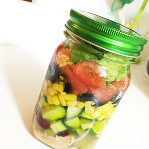 究極栄養バランス メイソンジャーサラダ レシピ 作り方 By えりーーーーな クックパッド