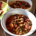 ケールと豆、ソーセージのスープ