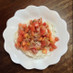 糖質0g麺でトマトと生ハムの冷製パスタ風