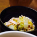 【楽めし】白菜とハムの胡麻レモンサラダ