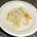 白菜と里芋の豆乳シチュー