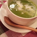 春色♪グリーンピースのスープ