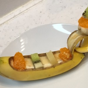 バナナの飾り切り レシピ 作り方 By クリクリパーマ クックパッド 簡単おいしいみんなのレシピが349万品